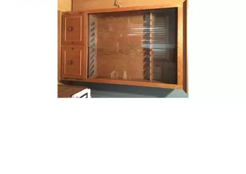 Wooden Gun Cabinet