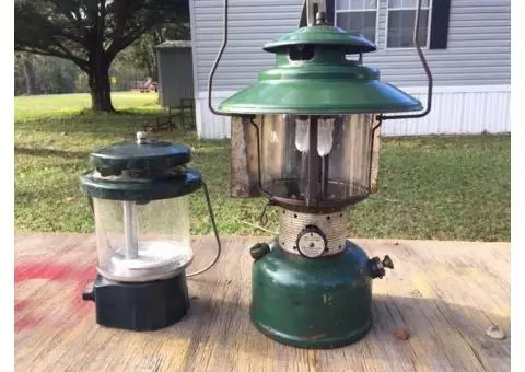 Vintage Coleman lanterns